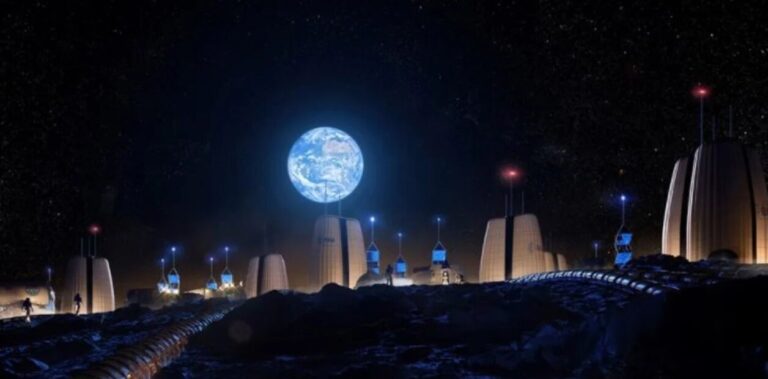 Una aldea para habitar la Luna en forma permanente