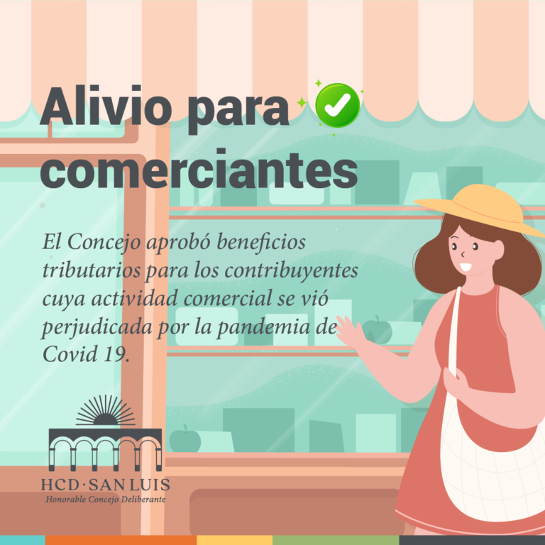 EL CONCEJO APROBO BENEFICIOS TRIBUTARIOS PARA COMERCIANTES