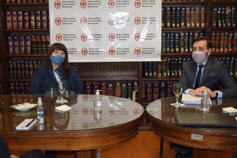 EL JUEZ ARIEL PARRILLIS RECIBIÓ A SUSANA TRIMARCO