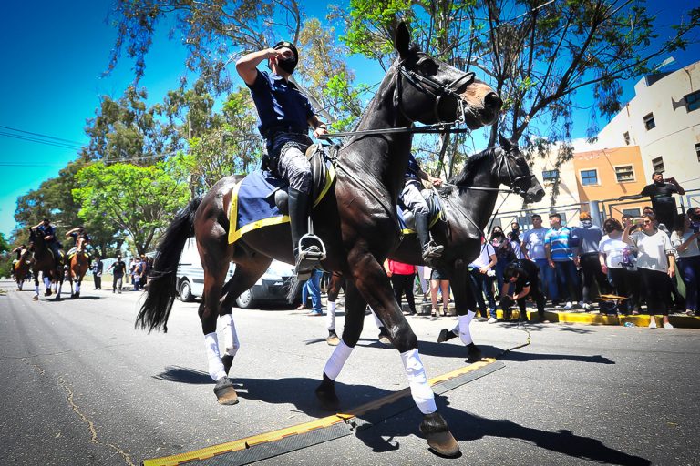 El gobernador Alberto Rodríguez Saá encabezó el acto conmemorativo de la creación de la Policía de la Provincia de San Luis