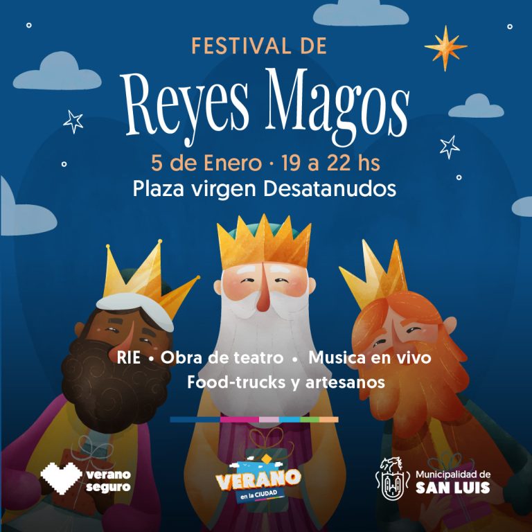 La Municipalidad realizará este miércoles el “Festival de Reyes Magos”