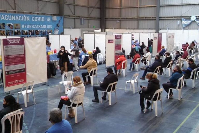 San Luis superó el millón de dosis aplicadas contra el Coronavirus