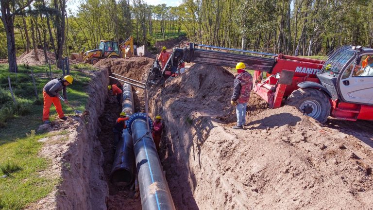 El Acueducto La Florida II tiene más de un 40% de avance y se trabaja para incluir a El Volcán