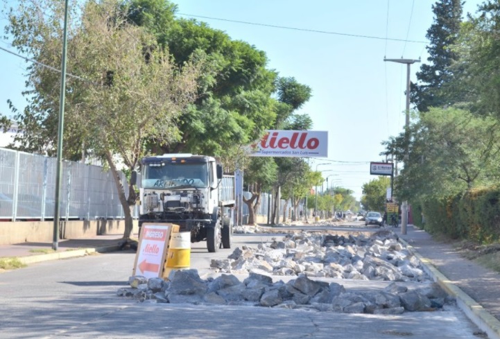 La obra sobre avenida Riobamba tiene un 65 por ciento de avance