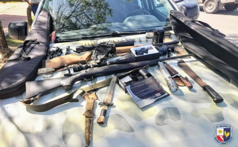 La Policía demoró a dos cazadores furtivos