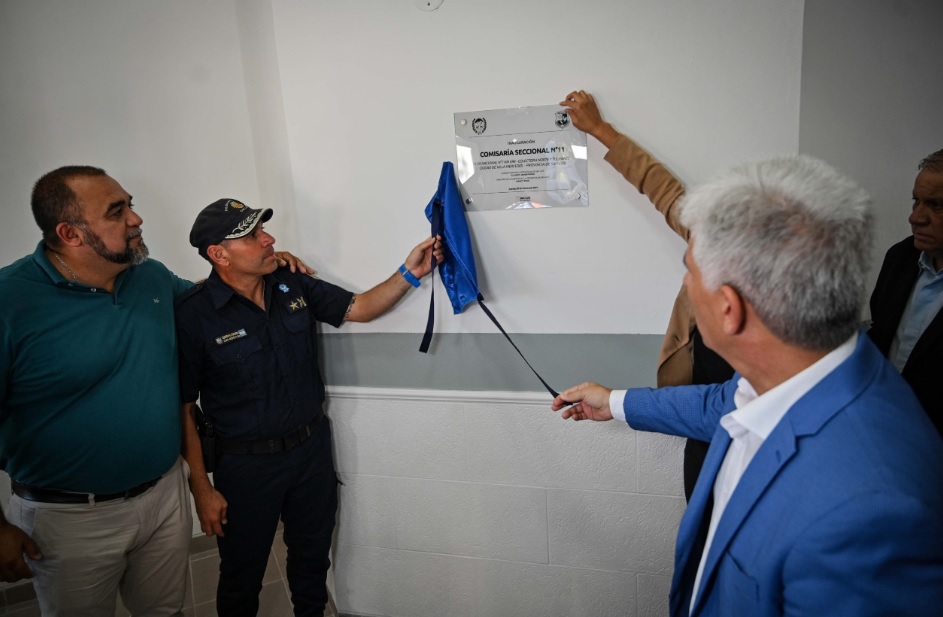 Con una inversión de $118 millones, inauguraron la renovada Comisaría N° 11 de Villa Mercedes