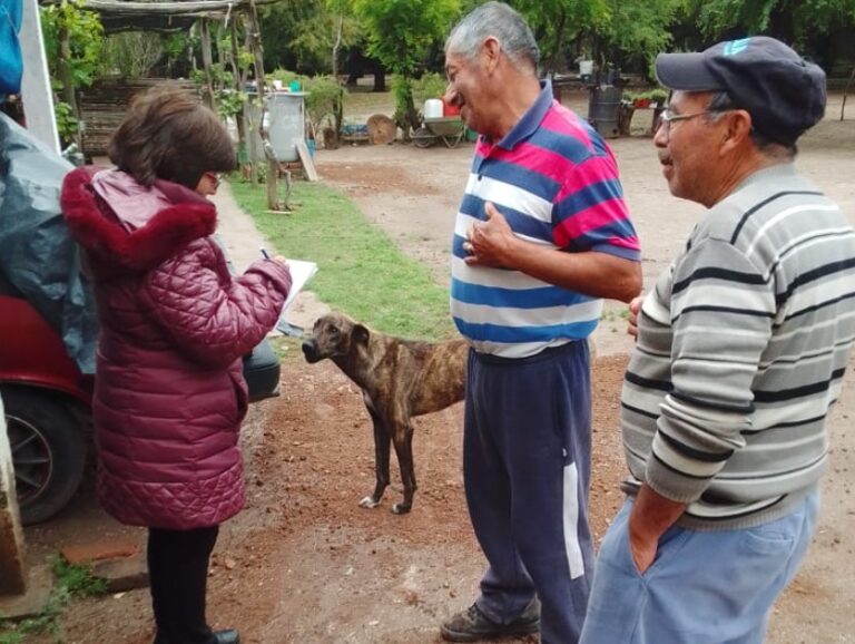 El Gobierno brinda asistencia a los vecinos afectados por las fuertes lluvias