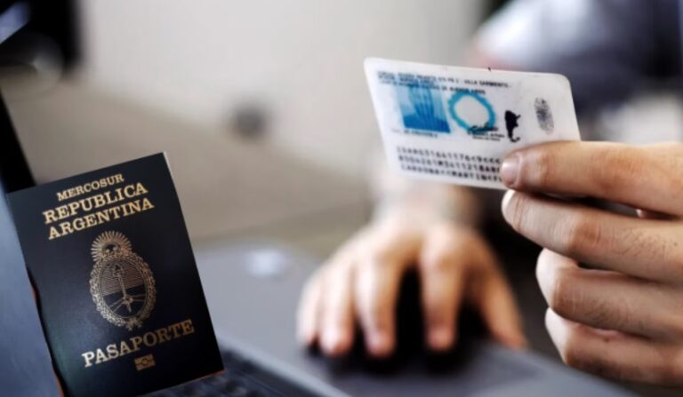 La Nación aplicó un aumento al precio de los trámites de DNI y Pasaporte