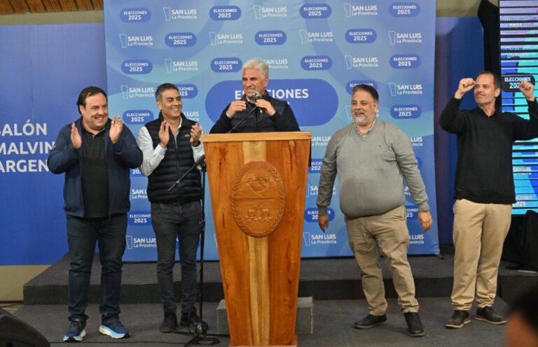 Tras la victoria de Ahora San Luis, Poggi afirmó: “Es un voto de confianza al cambio, un respaldo al camino”