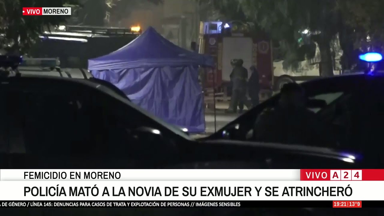 Femicidio en Moreno: un policía mató a la pareja de su ex y se atrincheró en un gimnasio
