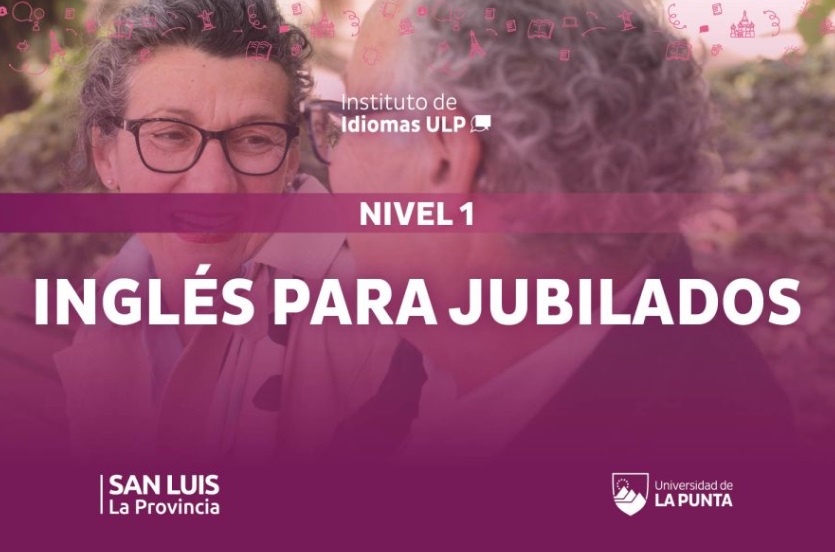 El taller de inglés para adultos mayores llega a La Punta y Villa Mercedes