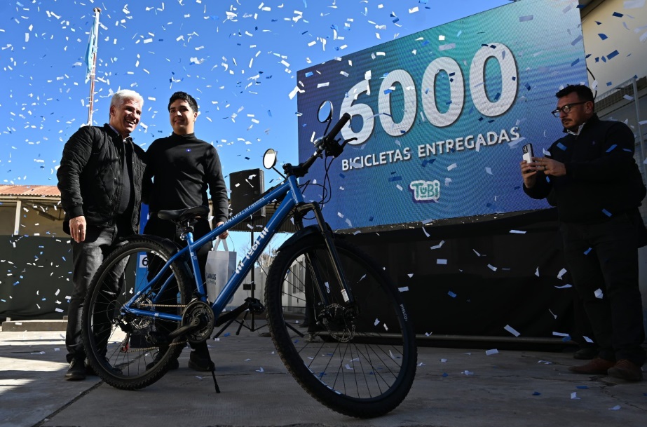La TuBi 6.000 se entregó en Anchorena