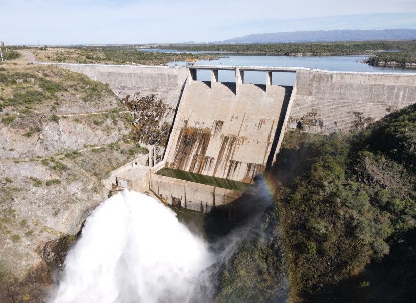 Los diques provinciales se vieron beneficiados por las lluvias del fin de semana
