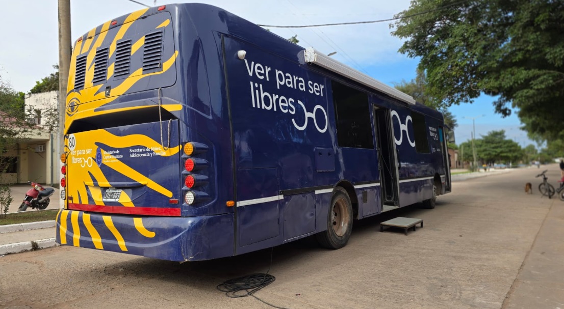 Los colectivos del programa “Ver para ser Libres” llegan a San Luis