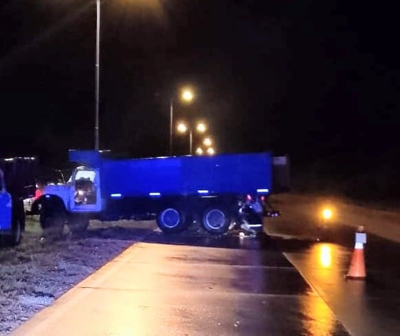 Dos camiones chocaron en la Autopista de las Serranías Puntanas; no hubo personas heridas