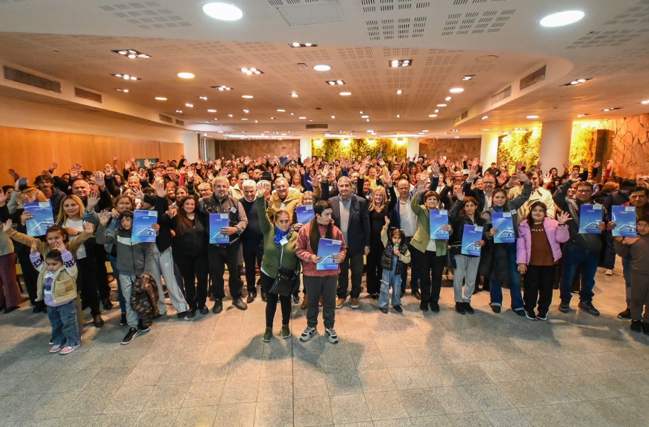El Gobierno garantizó la seguridad jurídica a más familias sanluiseñas